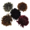 Puff Lindo Aplique Ombre Mel Cacheado Coque Afro - Imagem 3